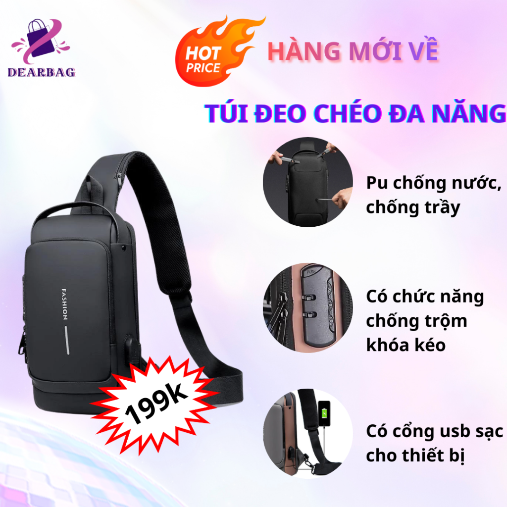 Túi đeo chéo dành cho nam