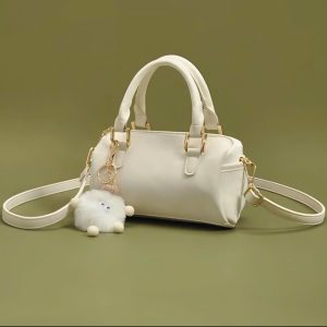 Túi Xách “Creamy Mini Chic” – Túi Trắng Kem Thanh Lịch Dễ Thương